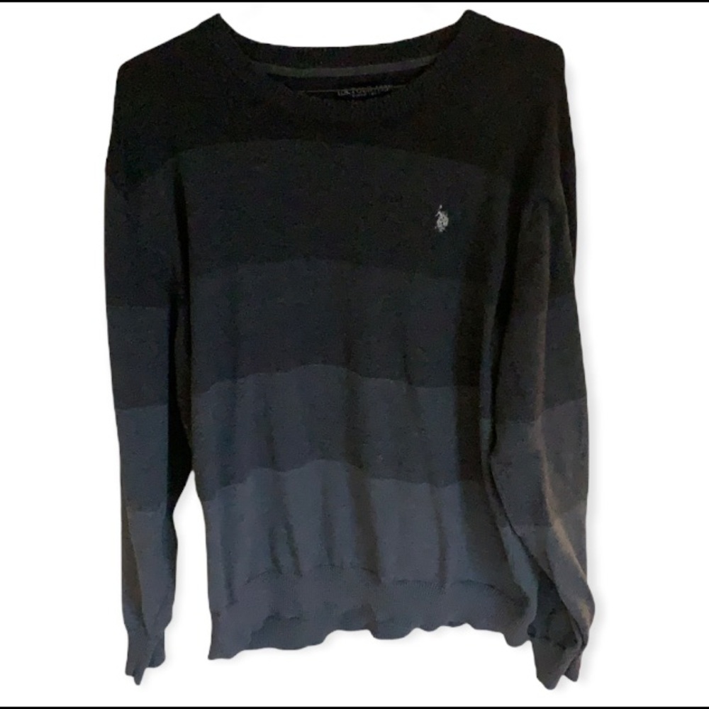 US Polo Assn XXL gray sweater